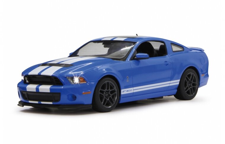 Rastar Rc Ford Shelby Gt500 27 Mhz 1:14 blauw blauw