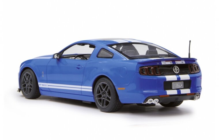 Rastar Rc Ford Shelby Gt500 27 Mhz 1:14 blauw blauw