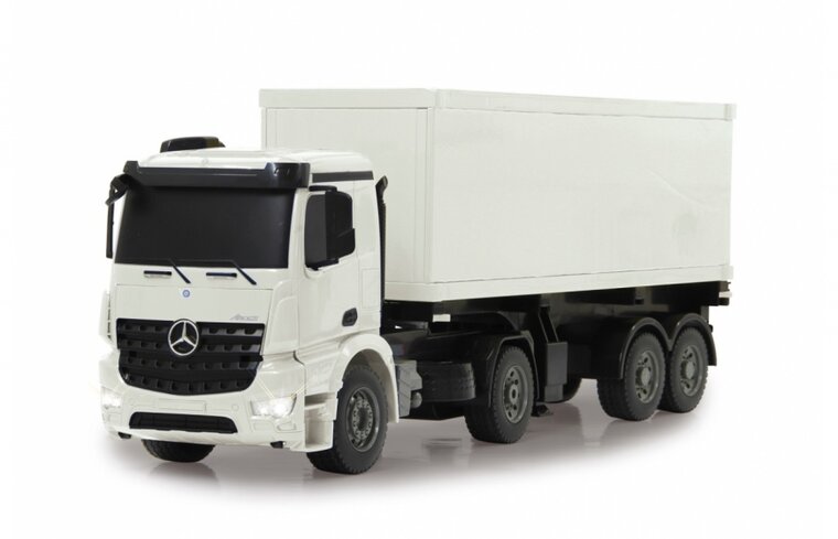 Jamara Rc Mercedes-Benz Arocs Containertruck 2,4 Ghz Wit 1:20