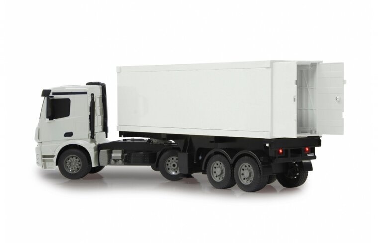 Jamara Rc Mercedes-Benz Arocs Containertruck 2,4 Ghz Wit 1:20