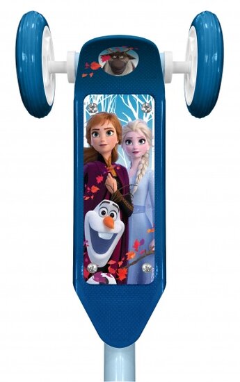 Disney Frozen 3-Wiel Kinderstep Vrijloop Meisjes Blauw/Lichtblauw