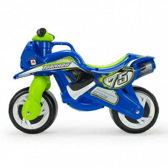 Injusa Tundra Tornado Loopmotor Jongens 69 Cm Blauw/Groen