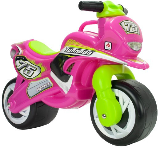 Injusa Tundra Tornado Loopmotor Meisjes 69 Cm Roze/Groen