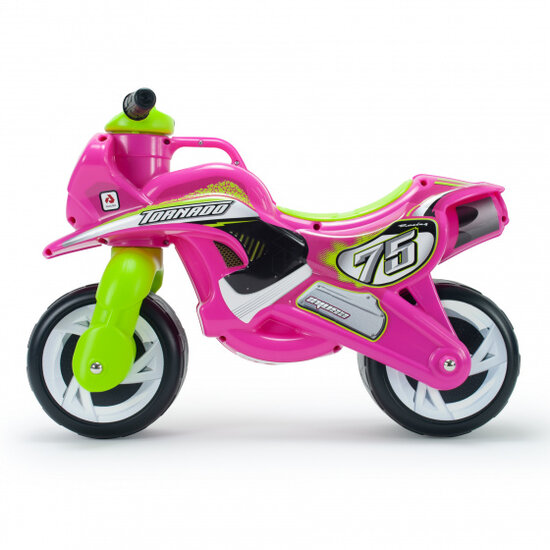 Injusa Tundra Tornado Loopmotor Meisjes 69 Cm Roze/Groen