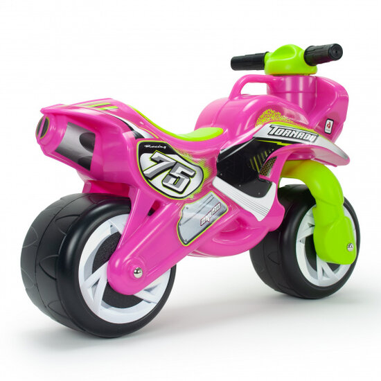 Injusa Tundra Tornado Loopmotor Meisjes 69 Cm Roze/Groen