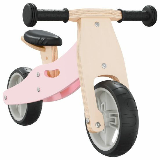 Loopfiets voor kinderen 2-in-1 roze