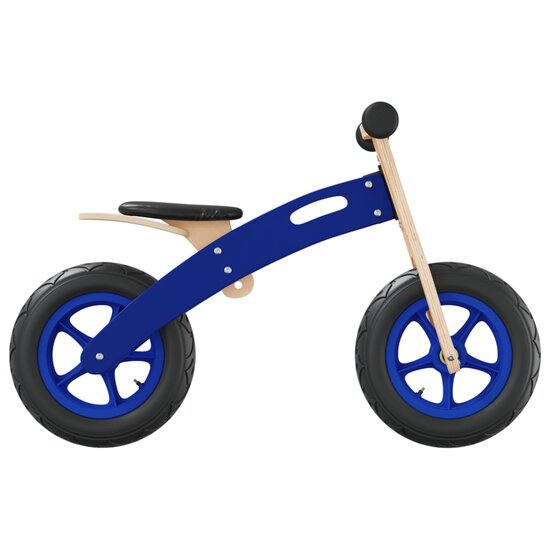 Loopfiets voor kinderen met luchtbanden blauw