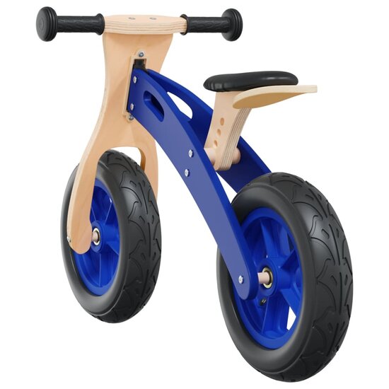 Loopfiets voor kinderen met luchtbanden blauw