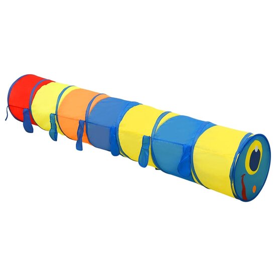 Kinderspeeltunnel 245 cm polyester meerkleurig