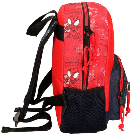 Marvel Go Spidey Rugzak Junior 6,8 Liter Rood/Zwart