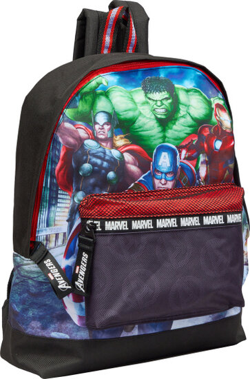 Marvel Avengers Rugzak Junior 13 Liter Zwart/Rood