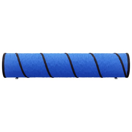 Hondentunnel &Oslash; 40 x 200 cm polyester blauw