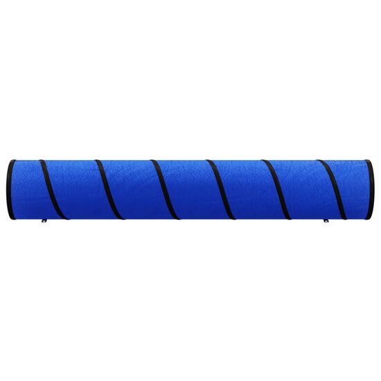 Hondentunnel &Oslash; 50x300 cm polyester blauw