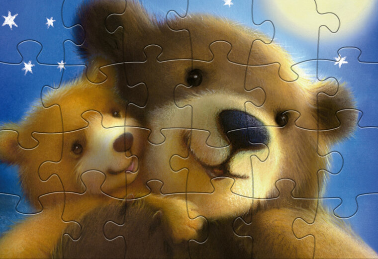 Rebo Productions Sweetest Bear Legpuzzel Junior 24/48 Stukjes