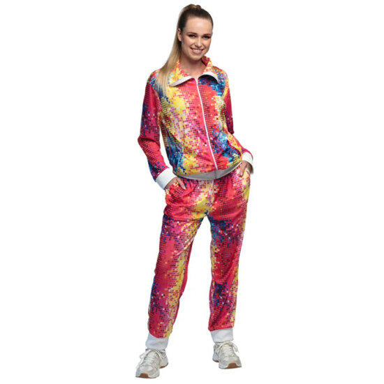 Boland Disco Babe Trainingspak Dames Maat L multicolor multicolor