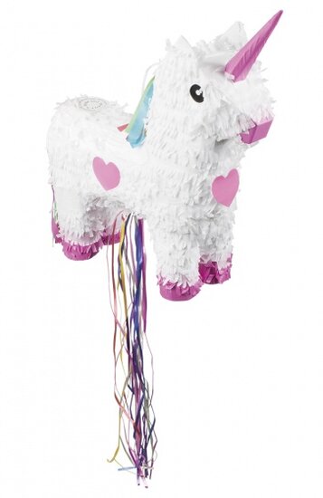 Boland Pi&ntilde;ata Meisjes Eenhoorn Wit 47 X 39 Cm