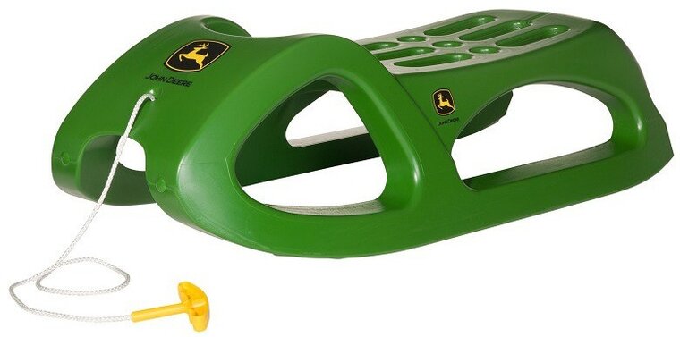 Rolly Toys Rollysnow Cruiser John Deere Slee Junior Groen