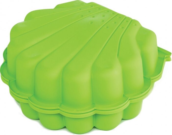 Paradiso Toys Zandbak Met Deksel Schelp 87 X 78 X 18 Cm groen groen