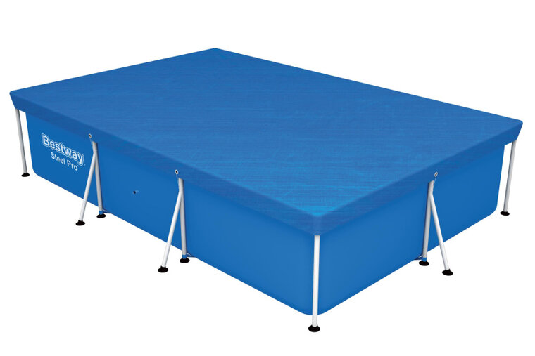 Bestway Steel Pro Afdekzeil Rechthoek 221 Blauw