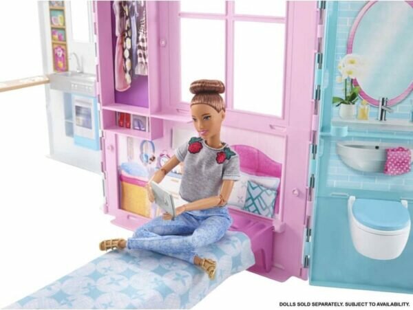 barbie in bed