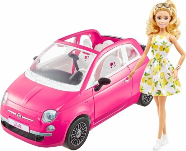 barbie fiat met barbie