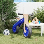 Loopfiets voor kinderen met luchtbanden blauw