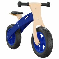 Loopfiets voor kinderen met luchtbanden blauw