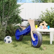 Loopfiets voor kinderen met luchtbanden blauw