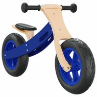 Loopfiets voor kinderen met luchtbanden blauw