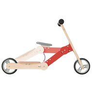 Kinderstep 2-in-1 rood