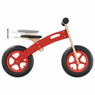 Loopfiets voor kinderen met luchtbanden rood