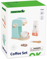 Tooky Toy Houten Koffiezetapparaat Met Accessoires 7-Delig