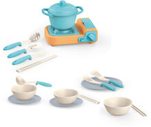 Kitchen Toys Speelgoedfornuis Met Keuken​​​​​​​accessoires 21-Delig multicolor multicolor