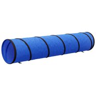 Hondentunnel &Oslash; 40 x 200 cm polyester blauw