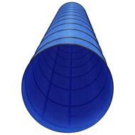 Hondentunnel &Oslash; 55x500 cm polyester blauw