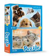 Rebo Productions Babydieren Legpuzzel Junior 24/24 Stukjes