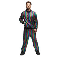 Boland Trainingspak Regenboog Heren Maat M multicolor multicolor