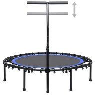 Fitnesstrampoline met handgreep 122 cm