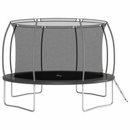 Trampolineset rond 150 kg 366x80 cm