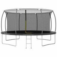 Trampolineset rond 150 kg 460x80 cm