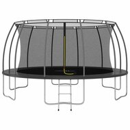 Trampolineset rond 150 kg 488x90 cm